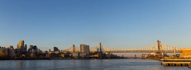 Foto op Plexiglas Queensboro Bridge in Manhattan, New York © OliverFoerstner