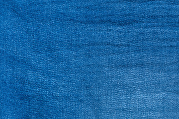 Detail of  blue jeans