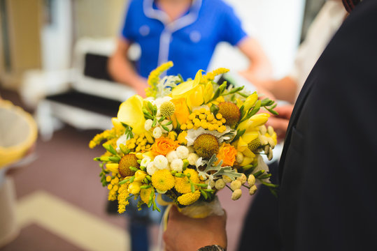 Yellow Wedding Bouquet