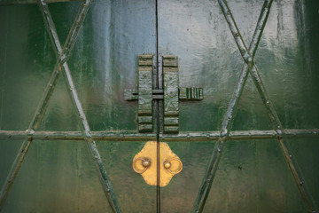 the lock of the green door