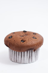 thai dessert cupcake isolated on white background.