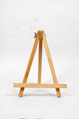 blackboard and Stand Photos on white background