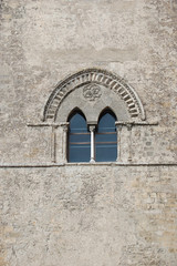 old window of a castle