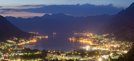 Fototapeta premium Bay of Kotor, Montenegro