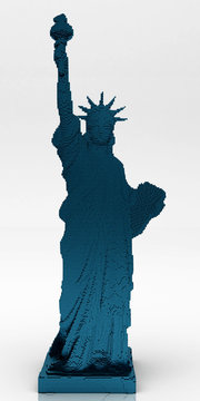 Pixel statua della libertà