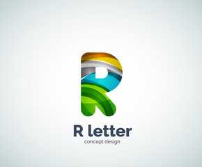 Letter R logo