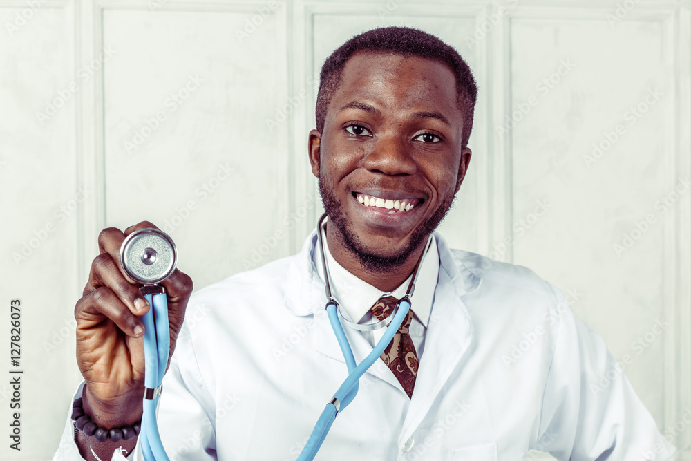 Wall mural Medical physician doctor man