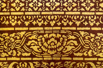 Thai gold pattern