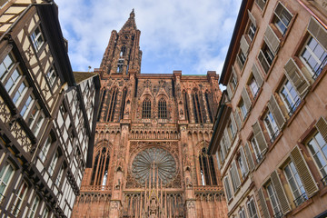 Cathedral Notre Dame of Strasbourg, Bas Rhin, Alsace