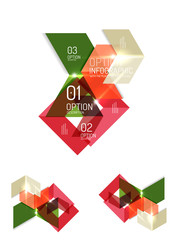 Paper infographic elements