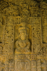 Fototapeta na wymiar Quirigua Mayan archaeological Site on Guatemala