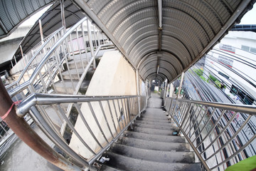 Flyover stair