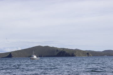 rocks on the white background