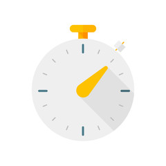 Stopwatch. Vector icon.