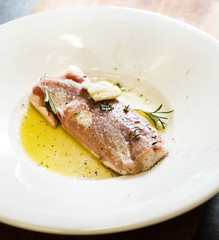 duck with herbs