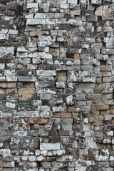 Brick wall facade, Pre Rup Temple, Siem Reap, Angkor, Cambodia