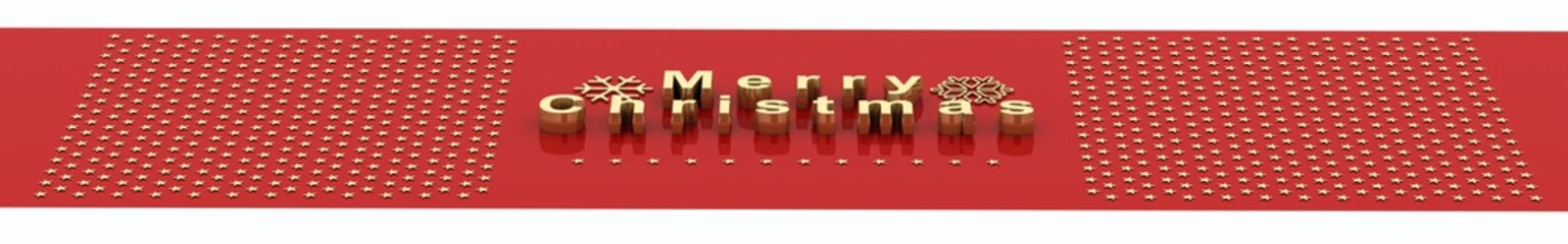 Merry Christmas background,3D render