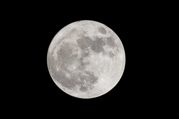 Full moon at largest also called supermoon