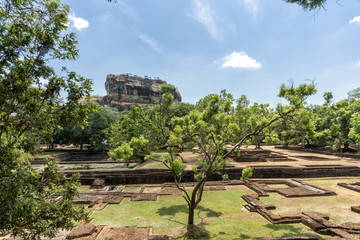Fototapeta na wymiar Löwenfelsen Sigiriya