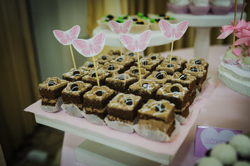 sweet cakes party decoration