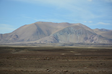 Landscape at Atacama desert in Chile
