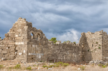 Side Ancient City Walls