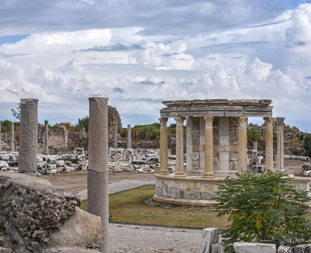Side Temple of Tyche Ruins