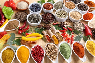 Herbs and spices.