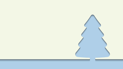 Obraz premium Creative paper tree