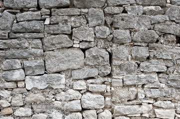 Old stone wall background. Vintage backdrop