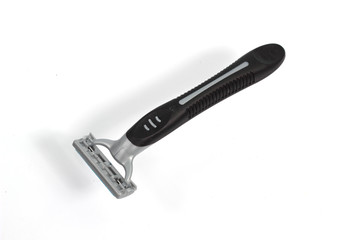 Shaving razor isolated