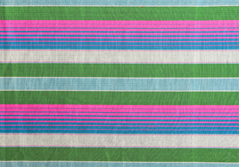 background from the tissue and textile bands with drawings and lines of different colors