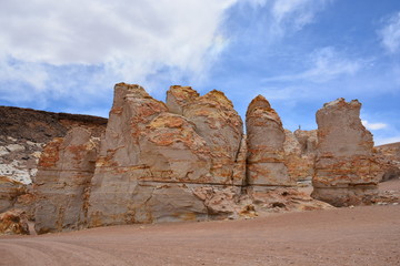 Fototapeta na wymiar Landscape in Atacama Chile