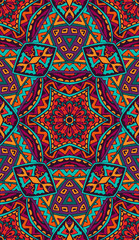 seamless colorful festive pattern