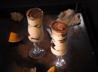 Pumpkin tiramisu