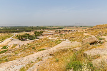 Persepolis view from hill
