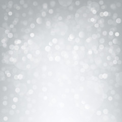 Silver Abstract Square Banner