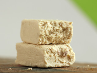 traditional turkish dessert tahan halva.