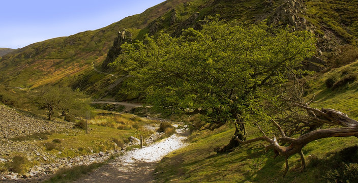 Carding Mill Valley Shropshire Uk