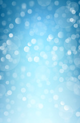 Blue Abstract Vertical Banner