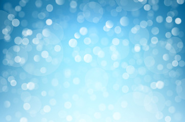 Blue Abstract Horizontal Banner