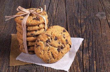 Cookies wit chocolate