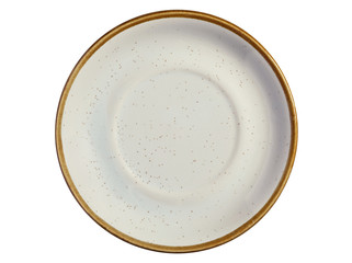 Plate isolated on white