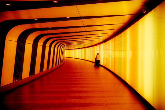 Light Tunnel Kings Cross London