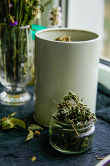 herbs and herbal tea
