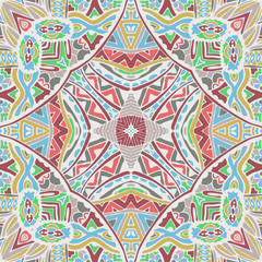 ethnic geometric seamless pattern 