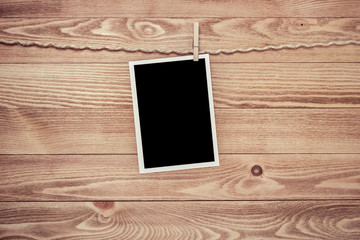 Black photo frame