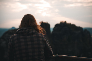 Sonnenaufgang S&auml;chsische Schweiz