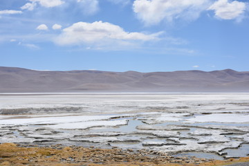 Landscape in Atacama desert Chile