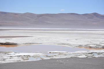 Landscape in Atacama desert Chile